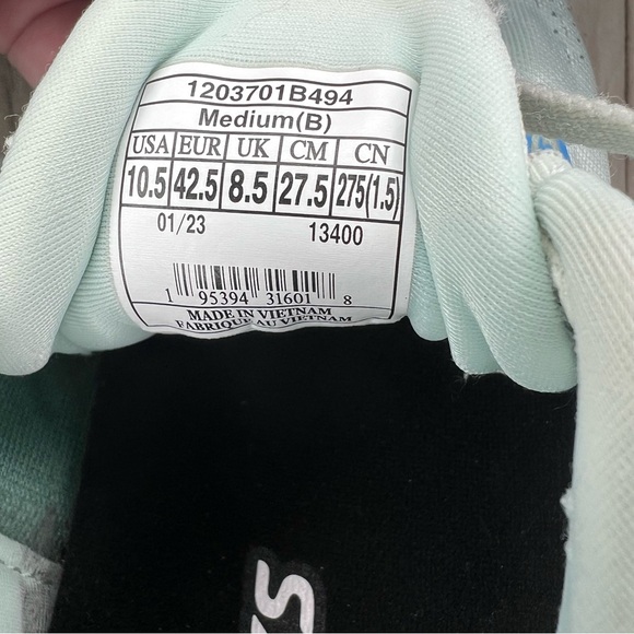 Brooks Glycerin GTS 20 Women's Size 10.5 Blue Glass / Marina / Legion Blue - Picture 11 of 11